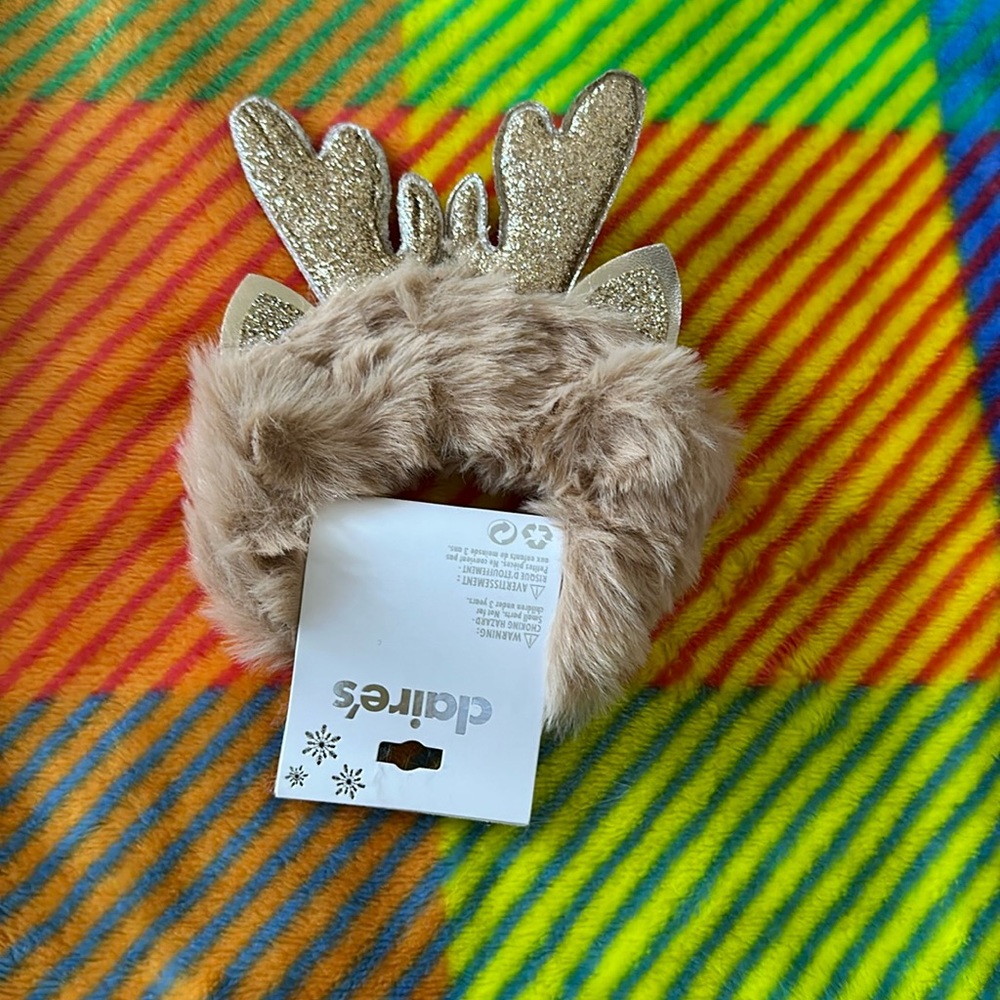 Claire’s Reindeer Hair Scrunchie